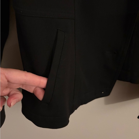 Talbots Blazer Deep Rich Black Women's Jacket Size 8 Vintage tag - Picture 4 of 10